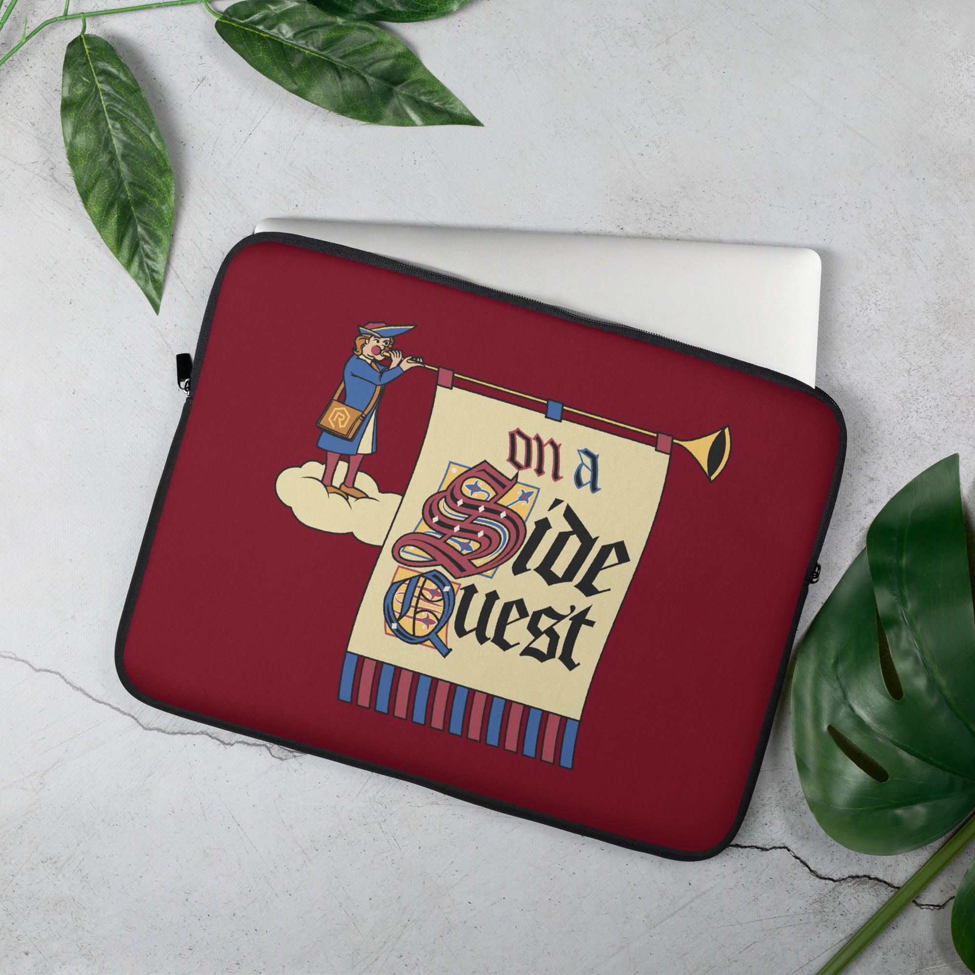 On a Side Quest Laptop Sleeve | Rollacrit