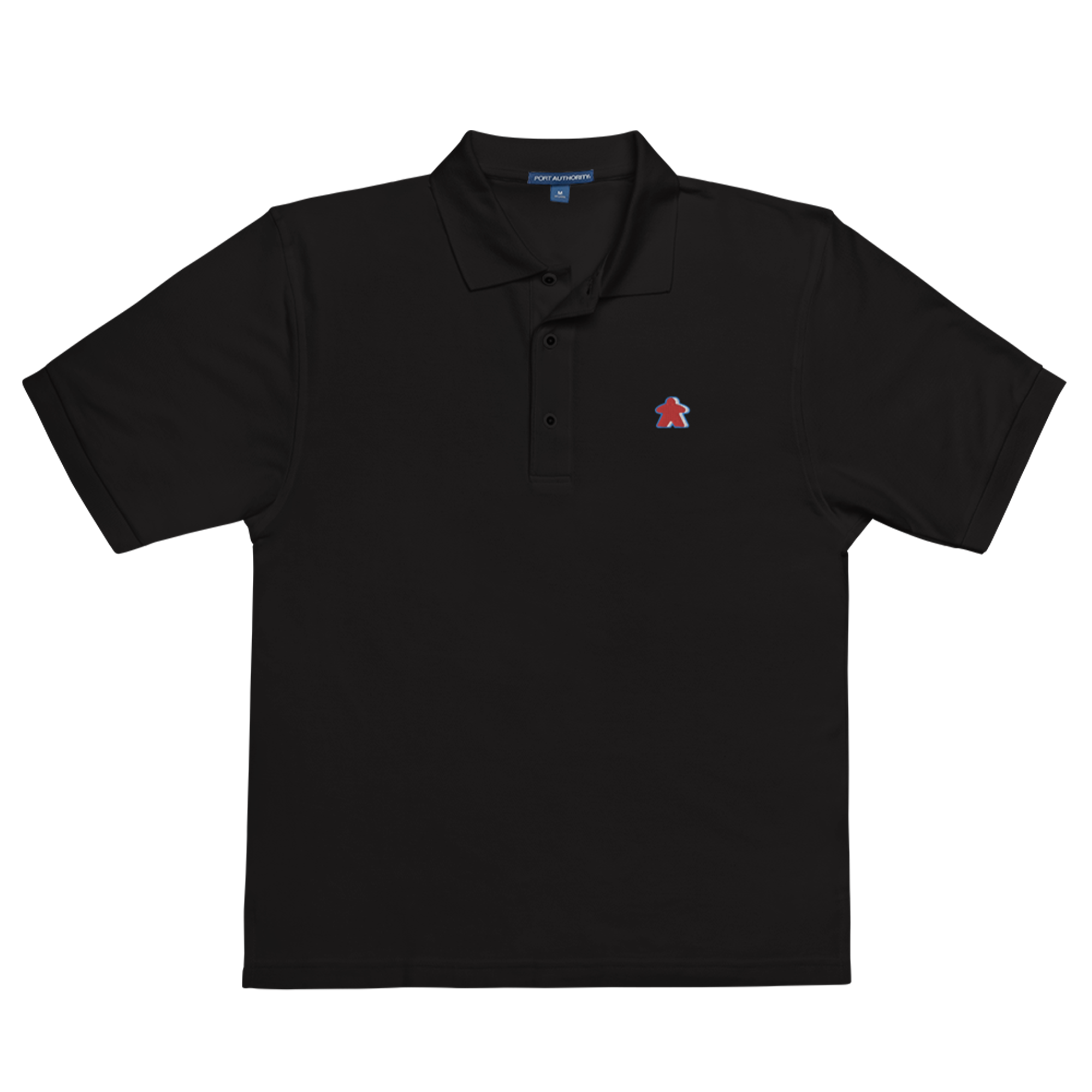 Meeple Embroidered Polo | Rollacrit
