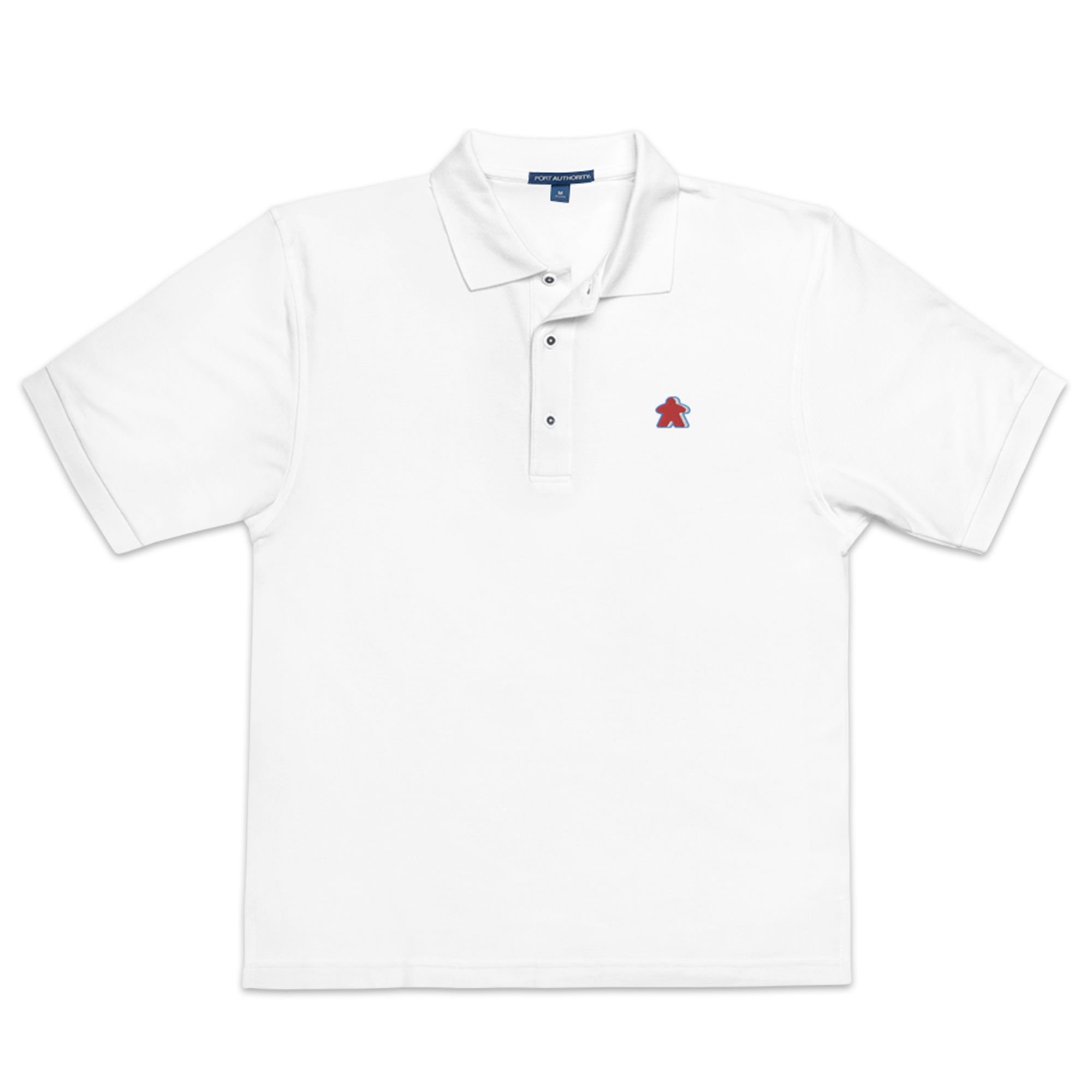 Meeple Embroidered Polo | Rollacrit
