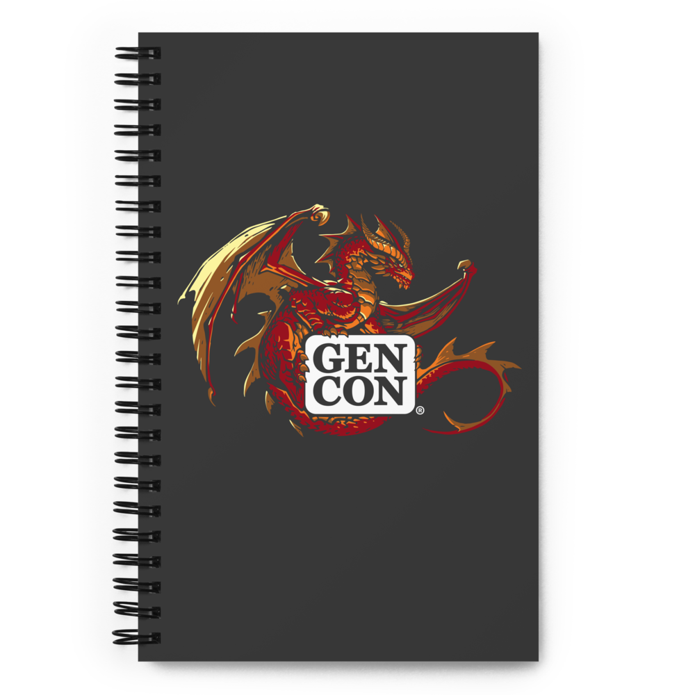 Gen Con Genevieve Spiral Notebook | Rollacrit