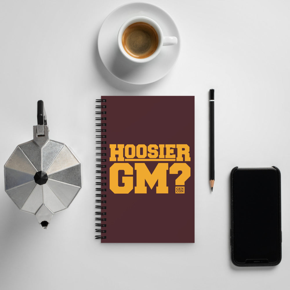 Gen Con Hoosier GM? Spiral Notebook | Rollacrit