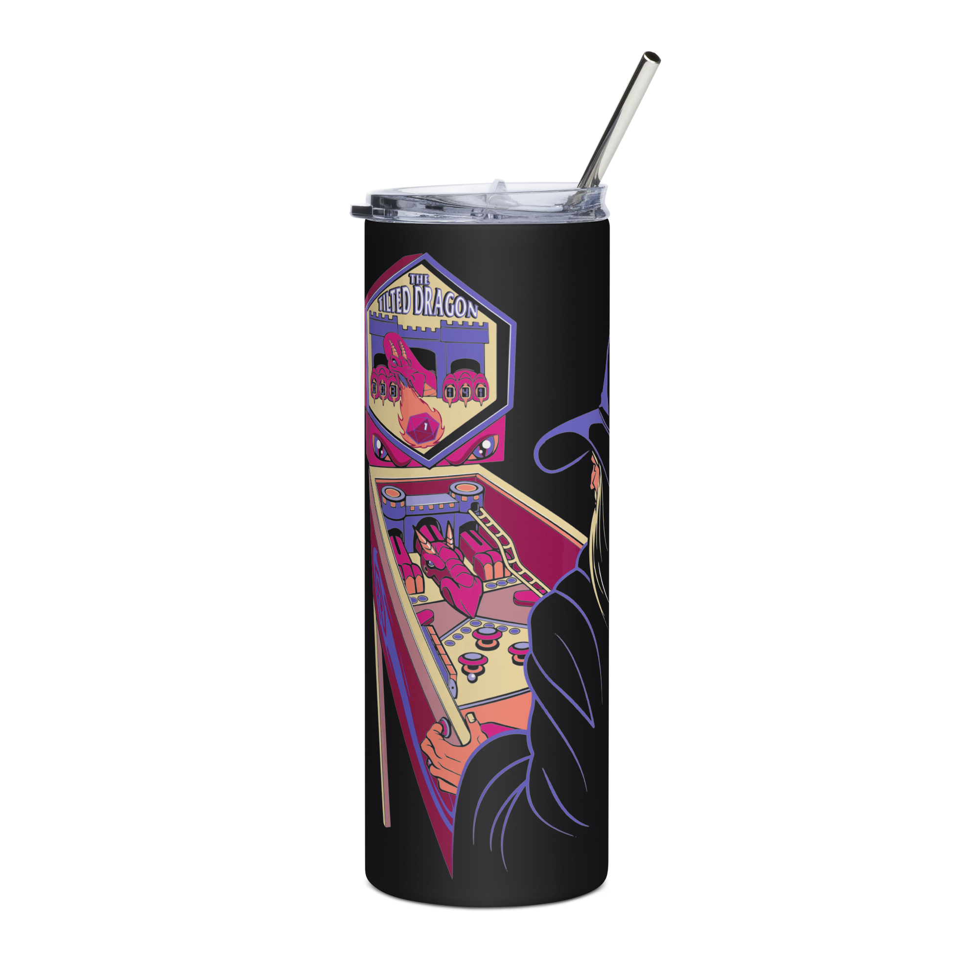 Pinball Wizard Stainless Steel Tumbler | Rollacrit