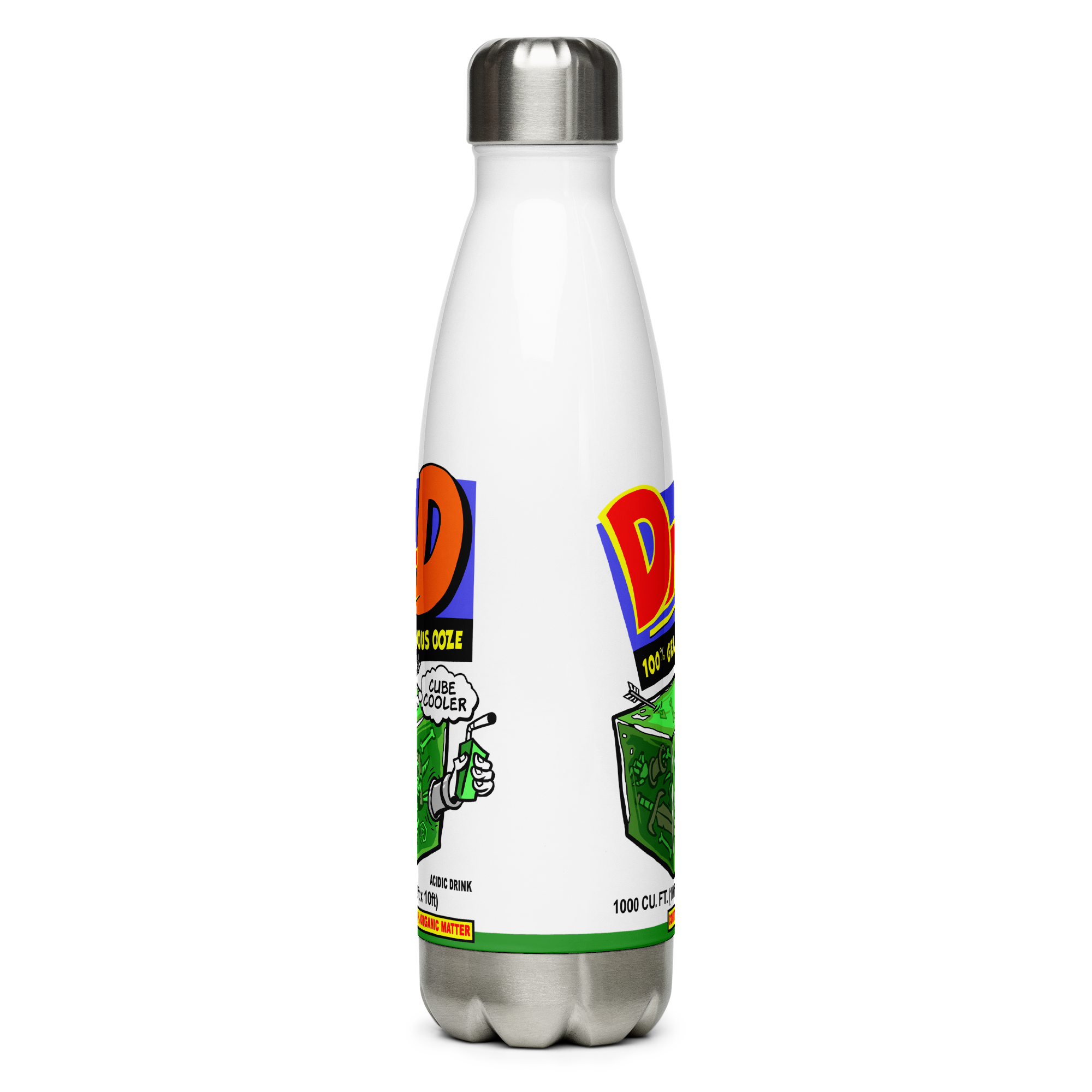 Gelatinous Cubic Cooler Stainless Steel Water Bottle | Rollacrit