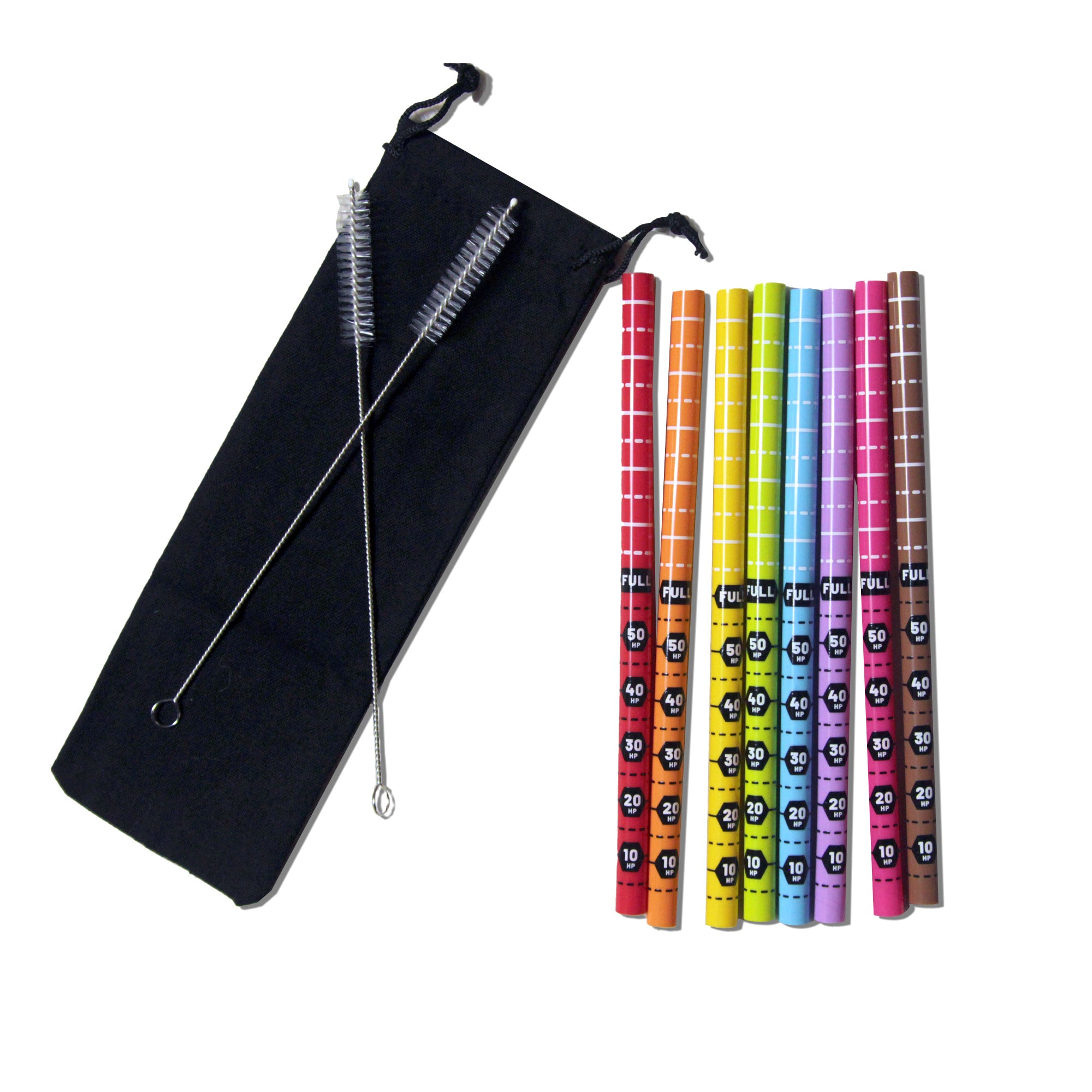 Heroes of Barcadia Silicone Straw Pack | Rollacrit
