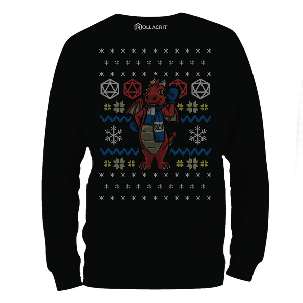 Gen Con Genevieve Holiday Sweatshirt | Rollacrit
