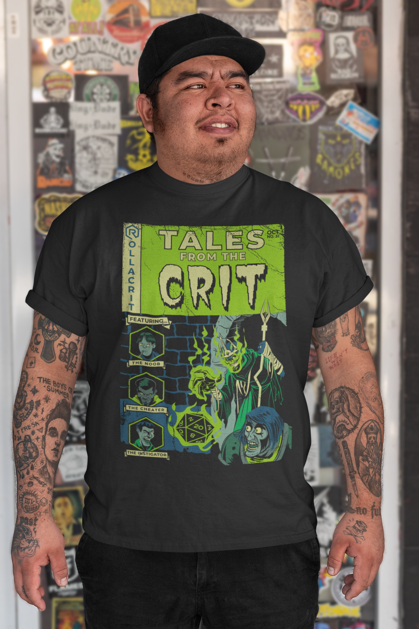 Tales From the Crit T-Shirt | Rollacrit
