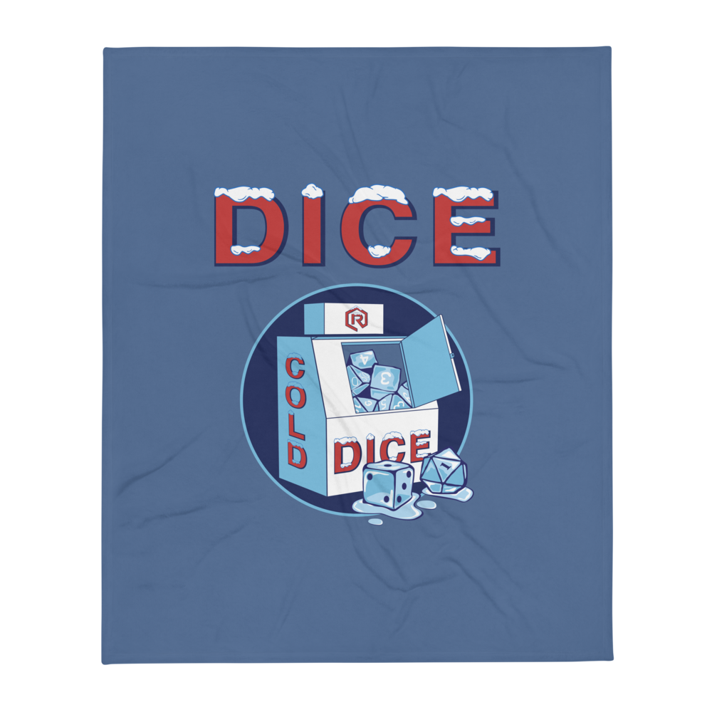 ICE Dice Throw Blanket | Rollacrit