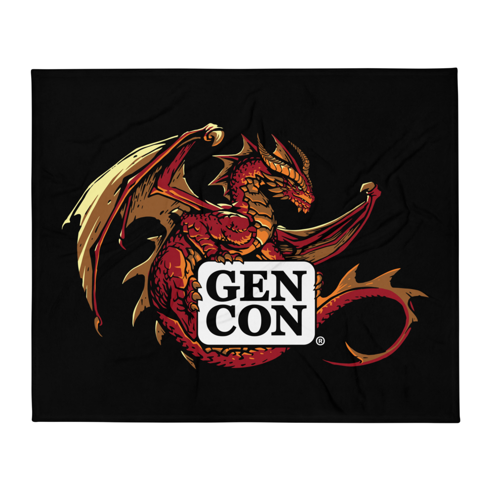 Gen Con Genevieve Throw Blanket | Rollacrit