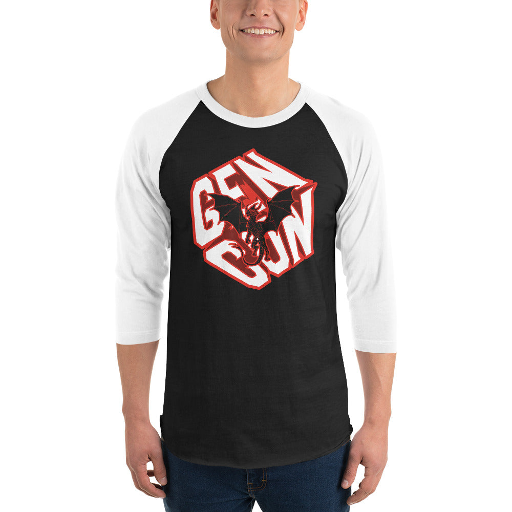 Gen Con 3D Raglan T-Shirt | Rollacrit