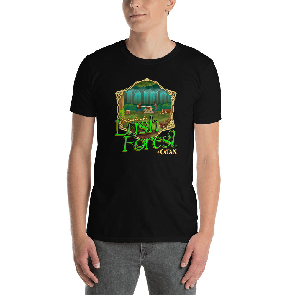 Greetings from Catan: Lush Forest T-Shirt | Rollacrit
