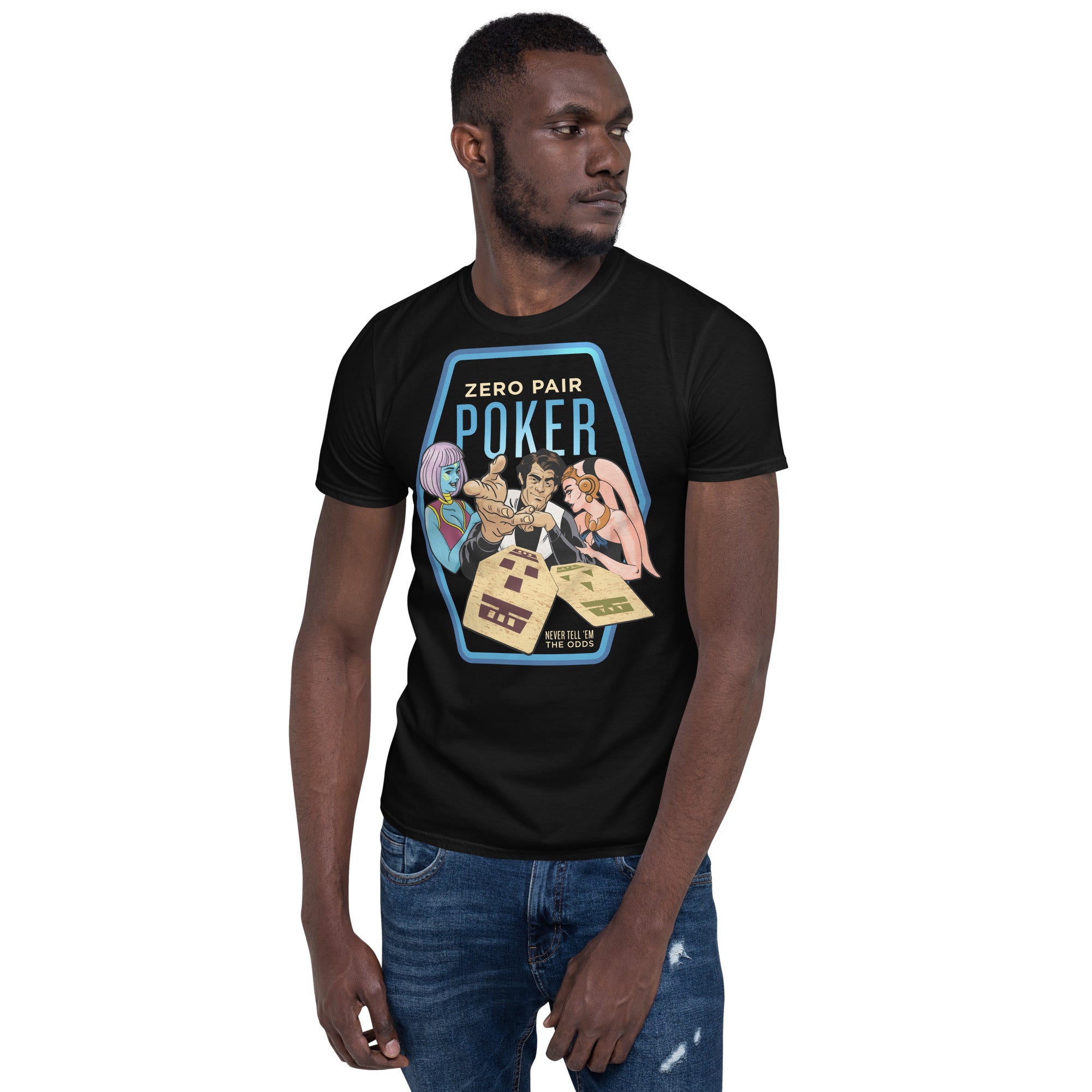 Zero Pair Poker T-Shirt | Rollacrit