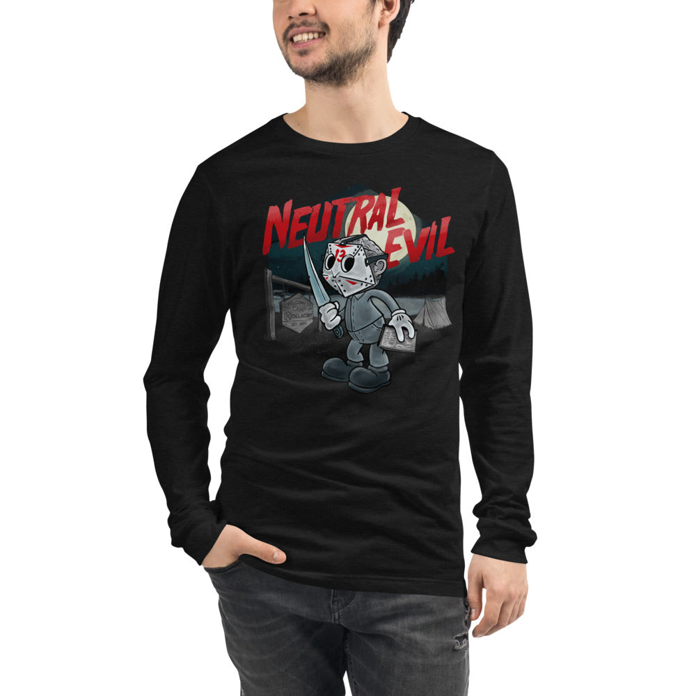 Neutral Evil Long Sleeve Tee | Rollacrit