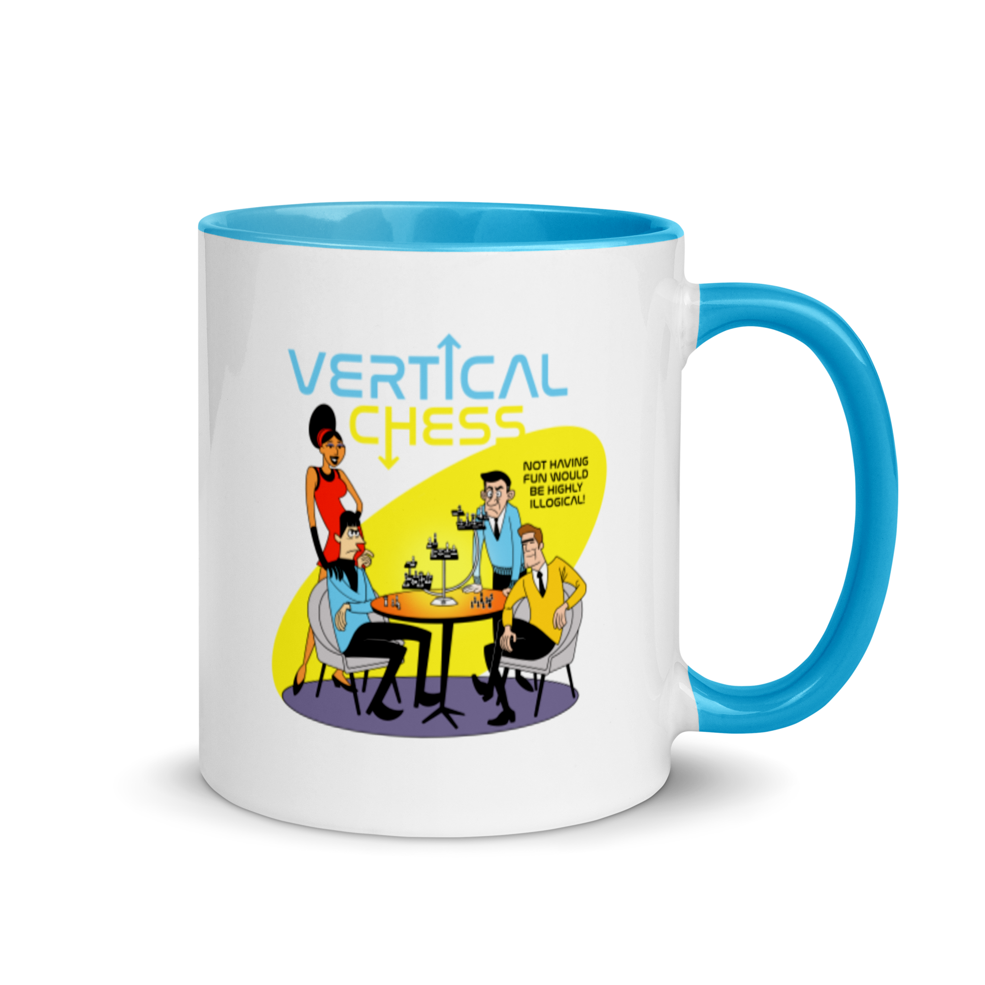 Vertical Chess Mug | Rollacrit
