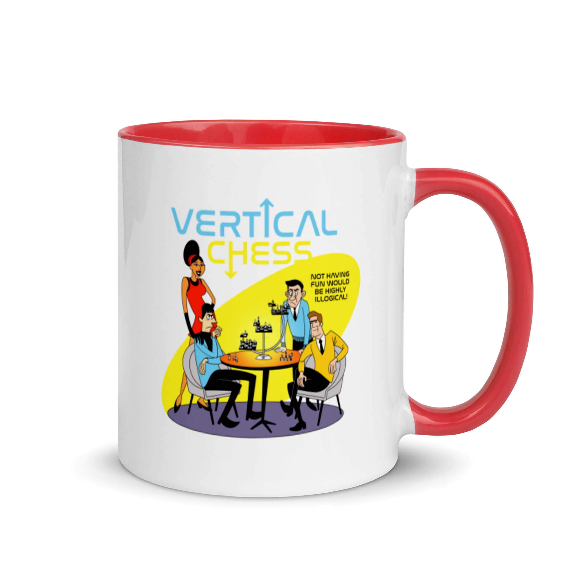Vertical Chess Mug | Rollacrit