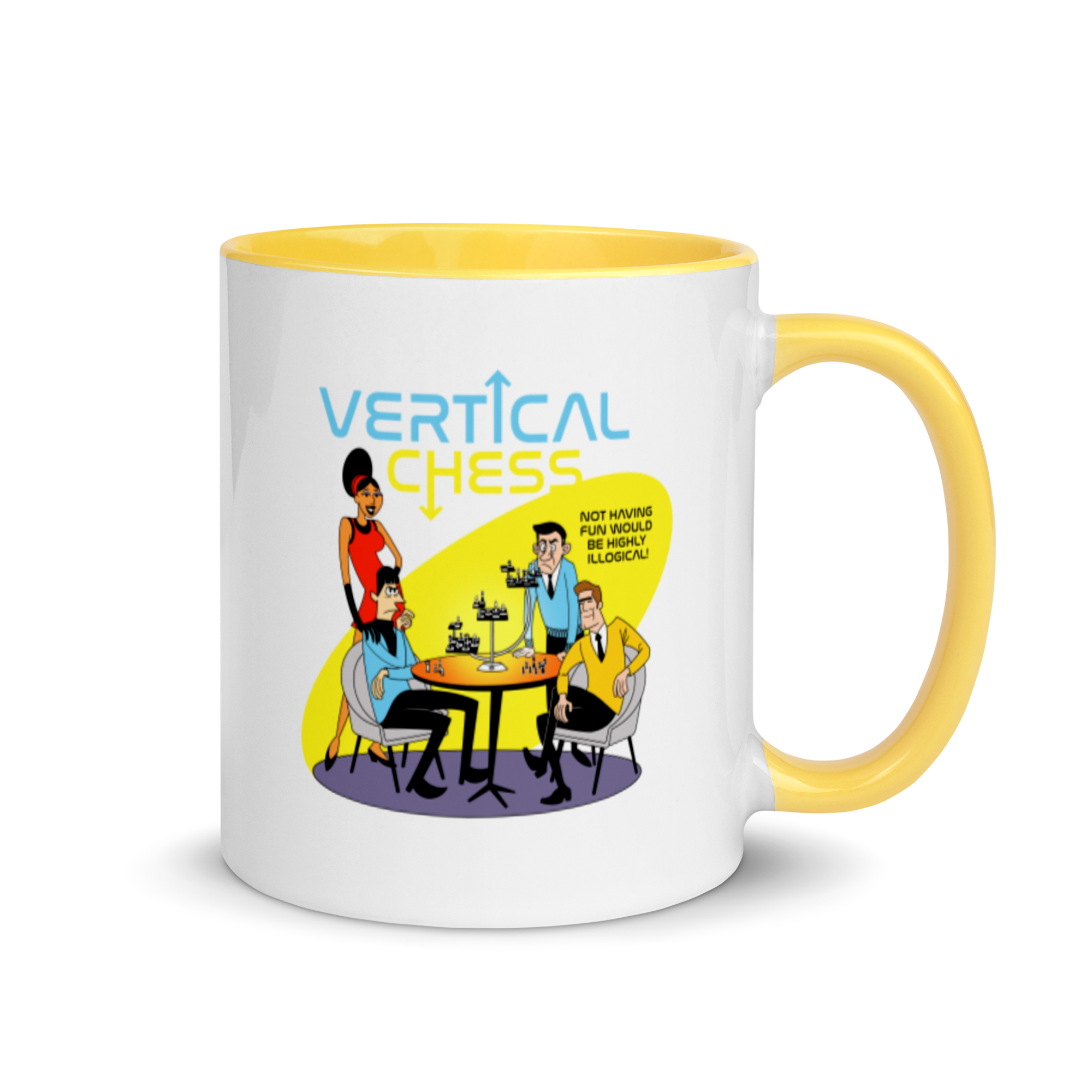 Vertical Chess Mug | Rollacrit