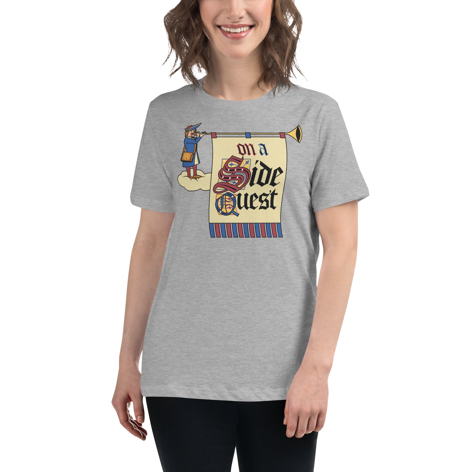 On a Side Quest Femme T-Shirt | Rollacrit
