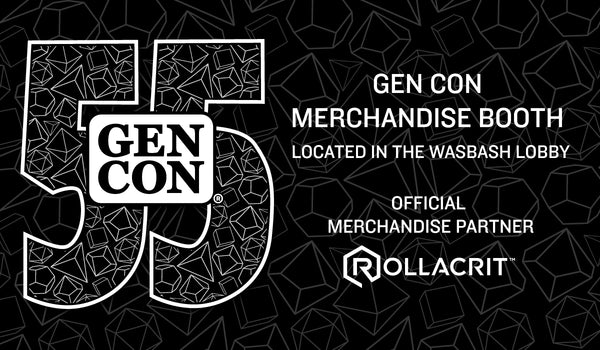 Rollacrit Official Merch Partner of Gen Con 2022 | Rollacrit News