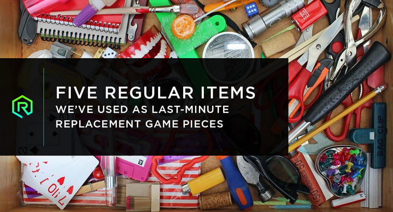 Five Regular Items We’ve Used as Last-Minute Replacement Game Pieces | Rollacrit