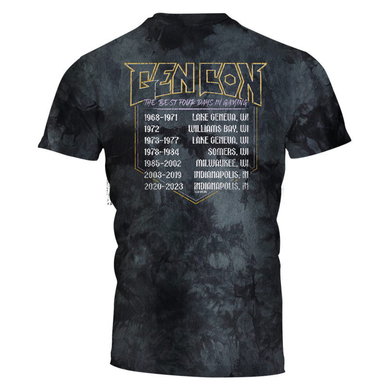 Gen Con Griffin World Tour 2023 T-Shirt | Rollacrit