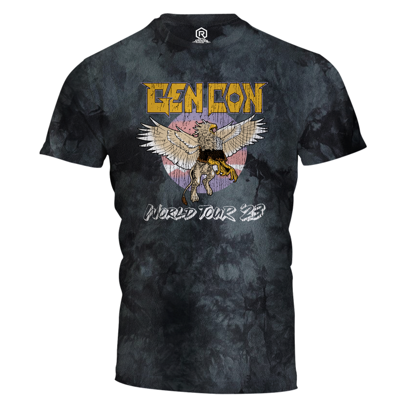 Gen Con Griffin World Tour 2023 T-Shirt | Rollacrit