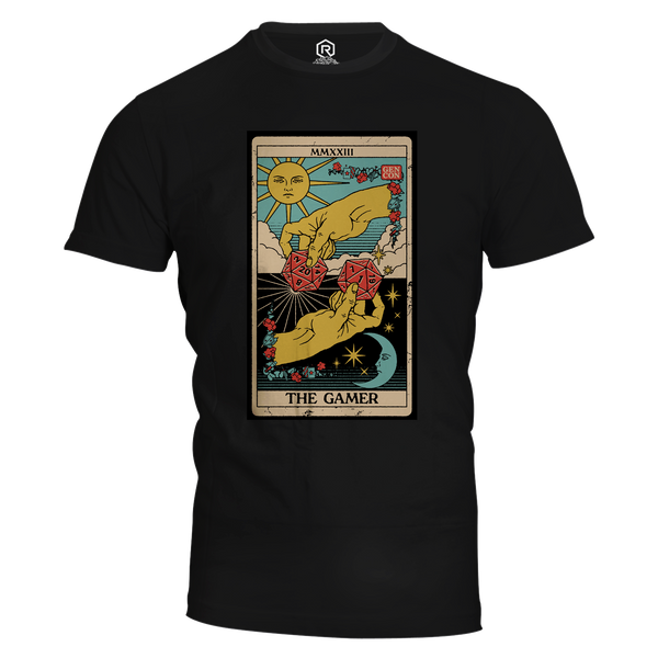 Gen Con The Gamer Tarot Card T-Shirt | Rollacrit
