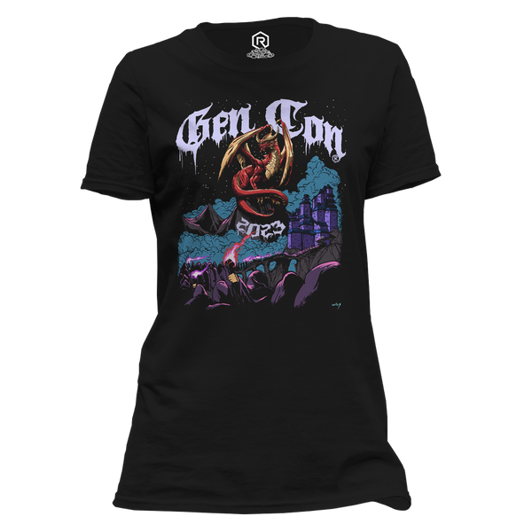 Gen Con Genevieve 2023 Femme T-Shirt | Rollacrit