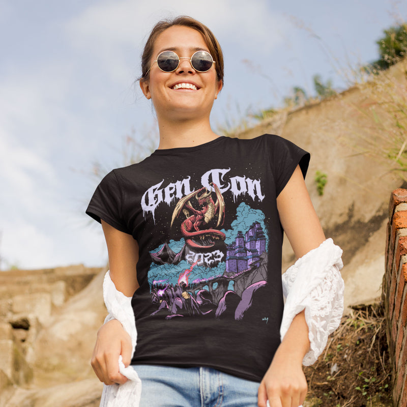Gen Con Genevieve 2023 Femme T-Shirt | Rollacrit