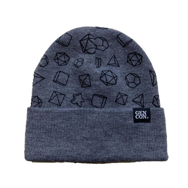 Gen Con Dice Knit Beanie | Rollacrit