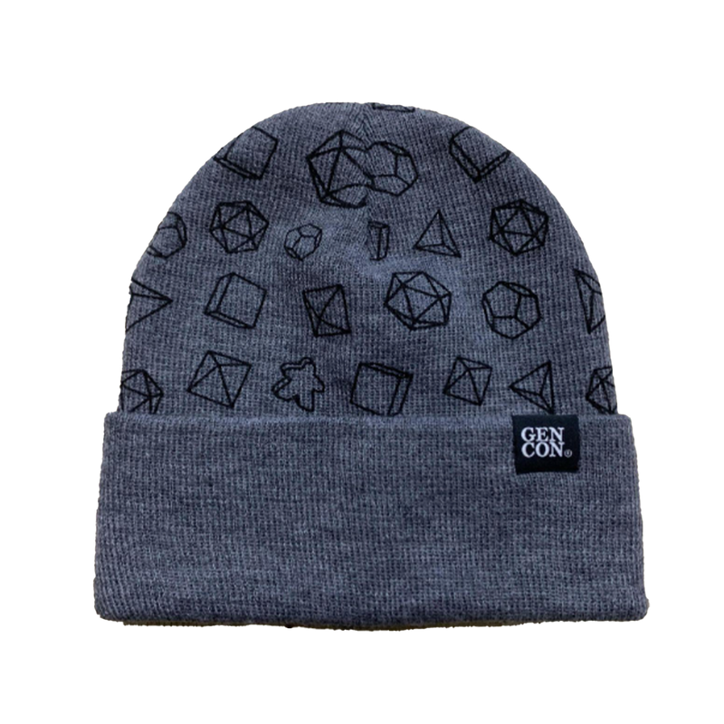 Gen Con Dice Knit Beanie | Rollacrit