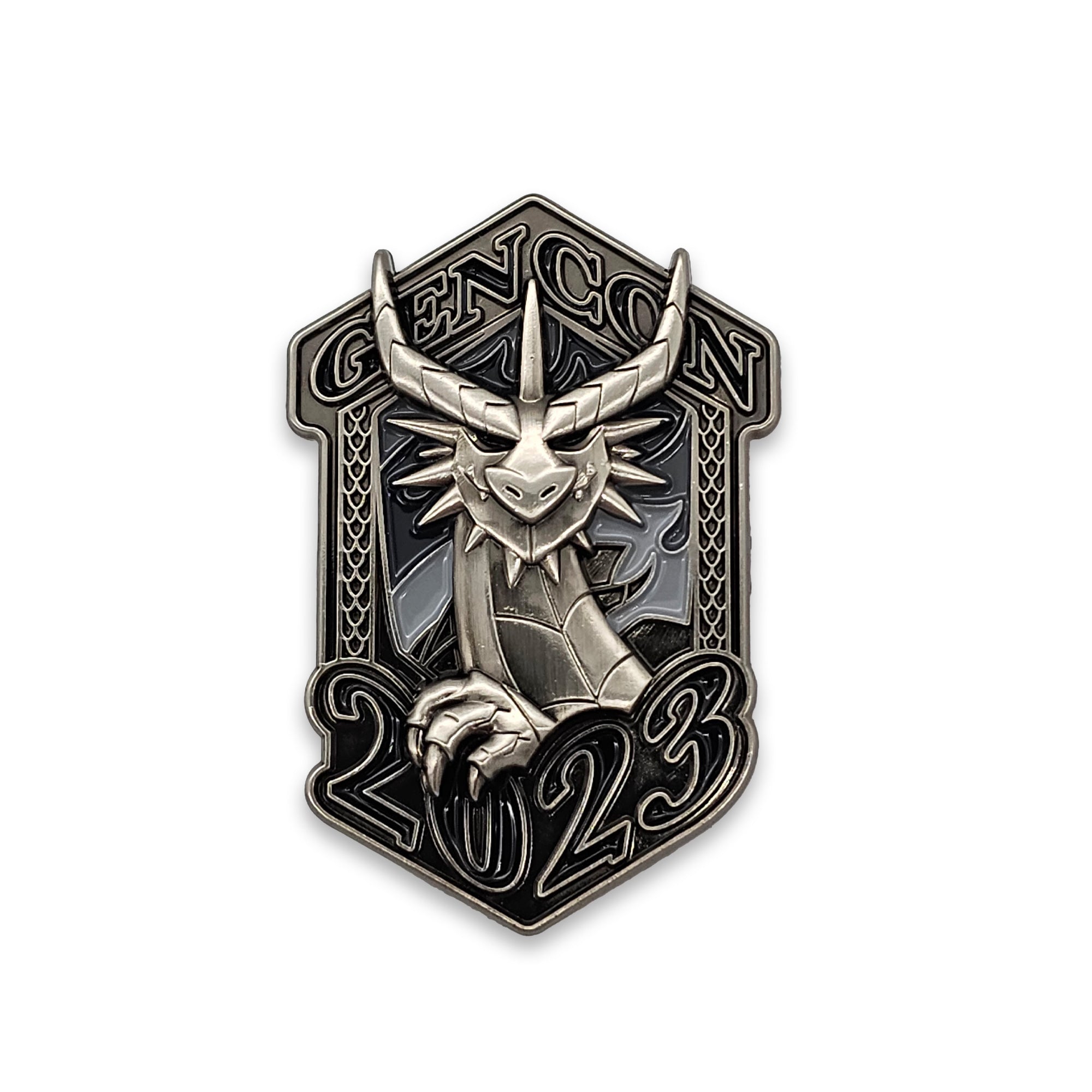 Gen Con 2023 Genevieve Pin | Rollacrit