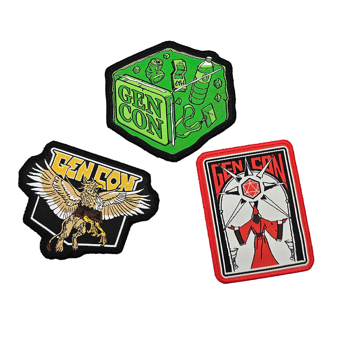 Best of Gen Con Patch Set (Vol. 1) | Rollacrit