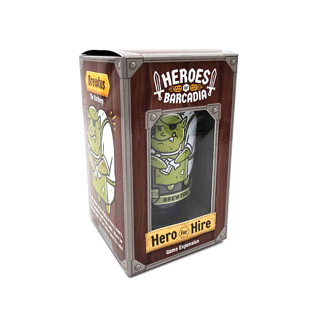 Heroes of Barcadia: Heroes for Hire Brewtus the Barkeep Character Cup | Rollacrit