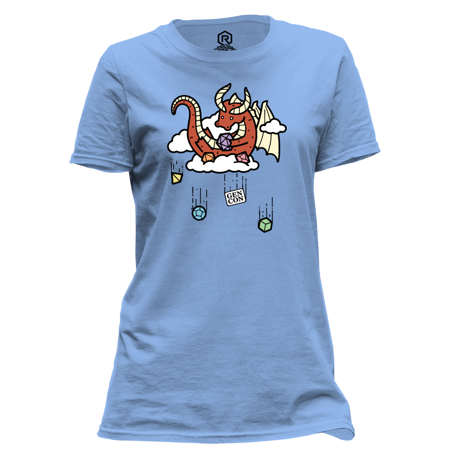 Skyrolling Genevieve Gen Con 2025 Femme T-Shirt | Rollacrit