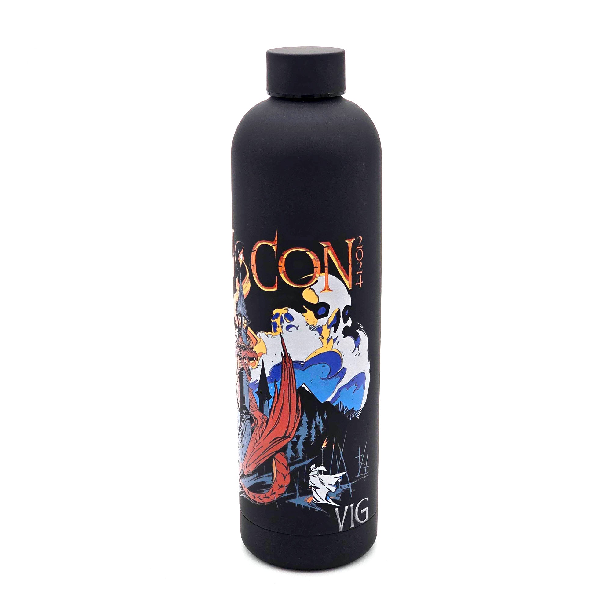 Gen Con 2024 Genevieve Metal Water Bottle | Rollacrit