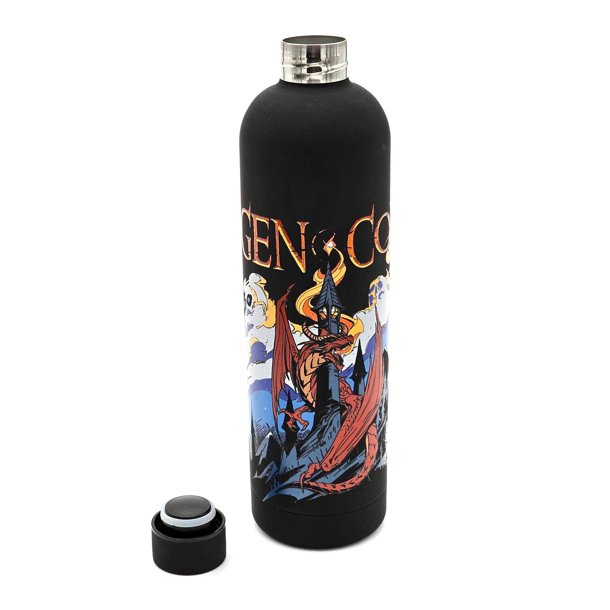 Gen Con 2024 Genevieve Metal Water Bottle | Rollacrit