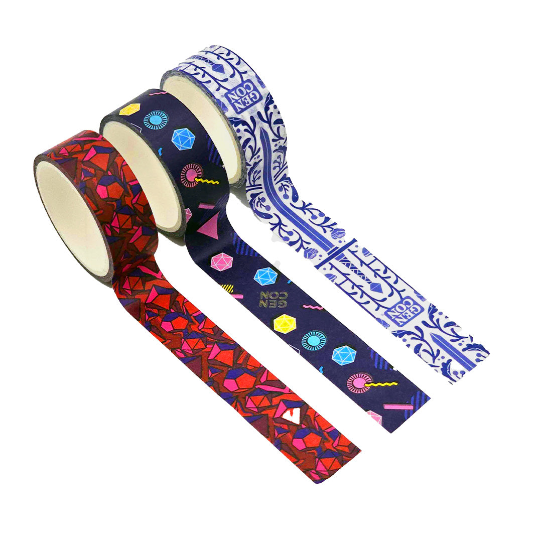 Gen Con 2025 Washi Tape Set | Rollacrit