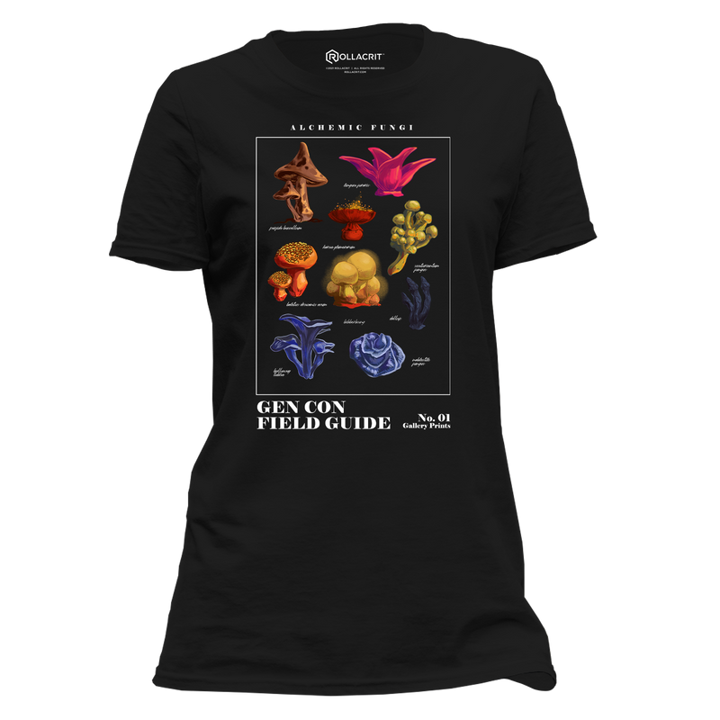 Gen Con Alchemic Fungi Femme T-Shirt | Rollacrit