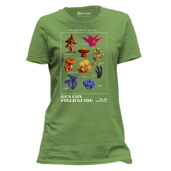 Gen Con Alchemic Fungi Femme T-Shirt | Rollacrit