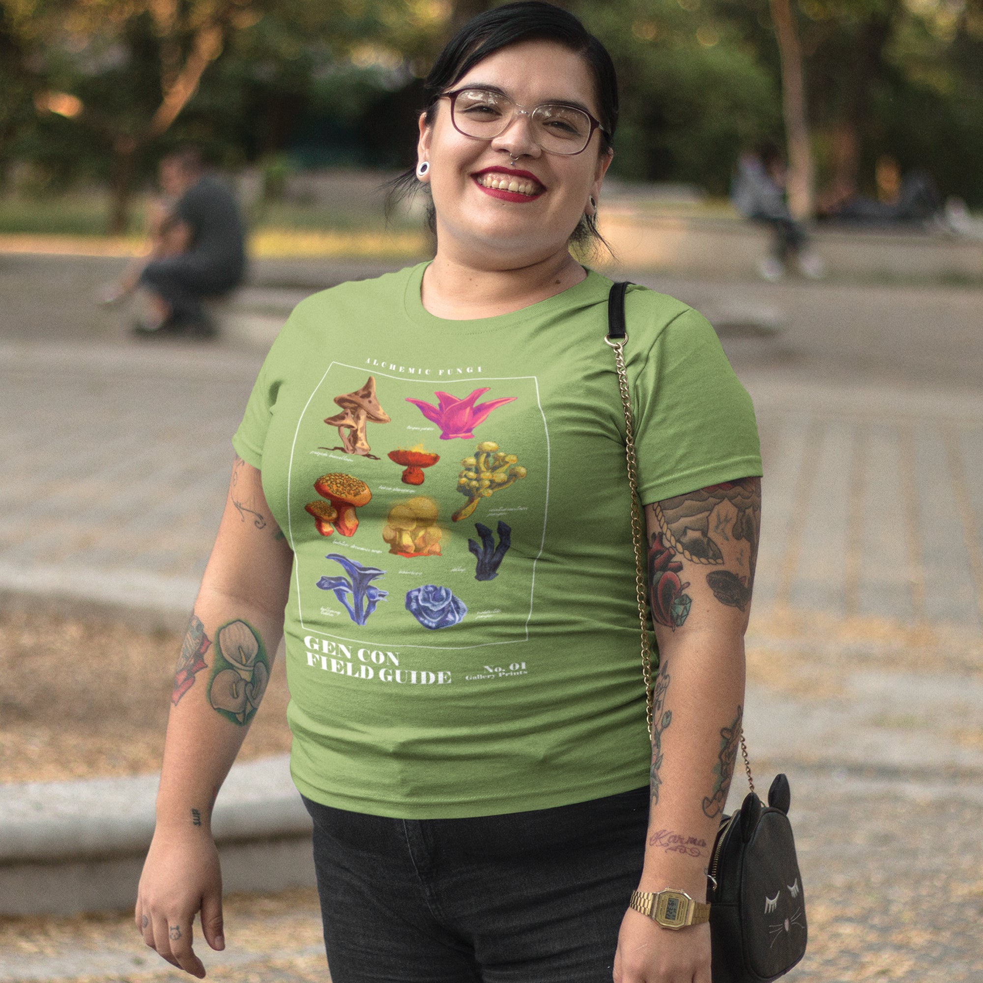 Gen Con Alchemic Fungi Femme T-Shirt | Rollacrit