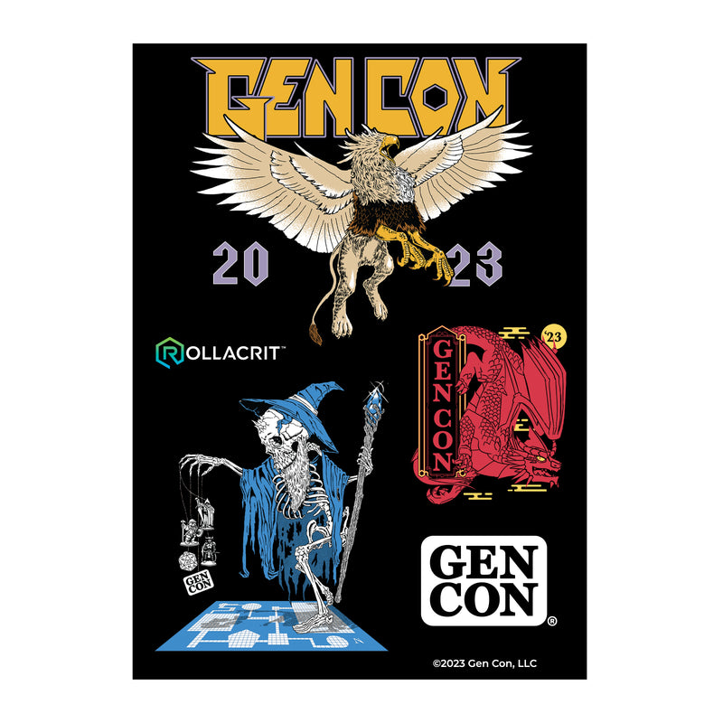 Gen Con 2023 Magnet Set