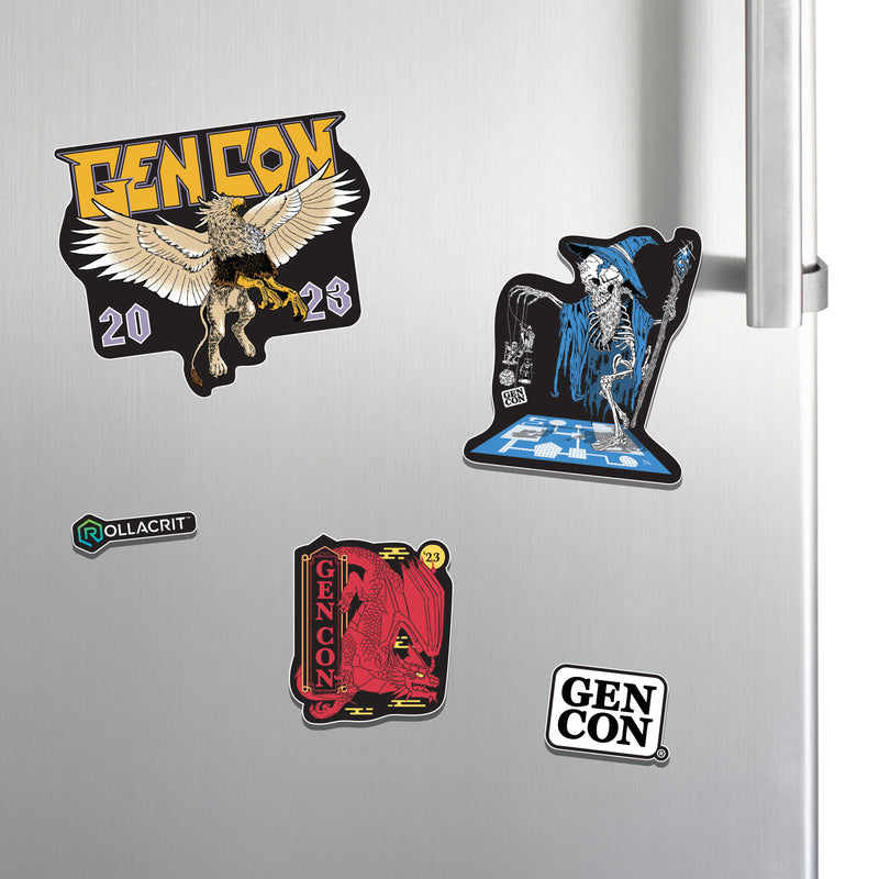 Gen Con 2023 Magnet Set