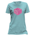Gen Con Pink Gelatinous Cube Femme T-Shirt | Rollacrit