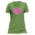 Gen Con Pink Gelatinous Cube Femme T-Shirt | Rollacrit