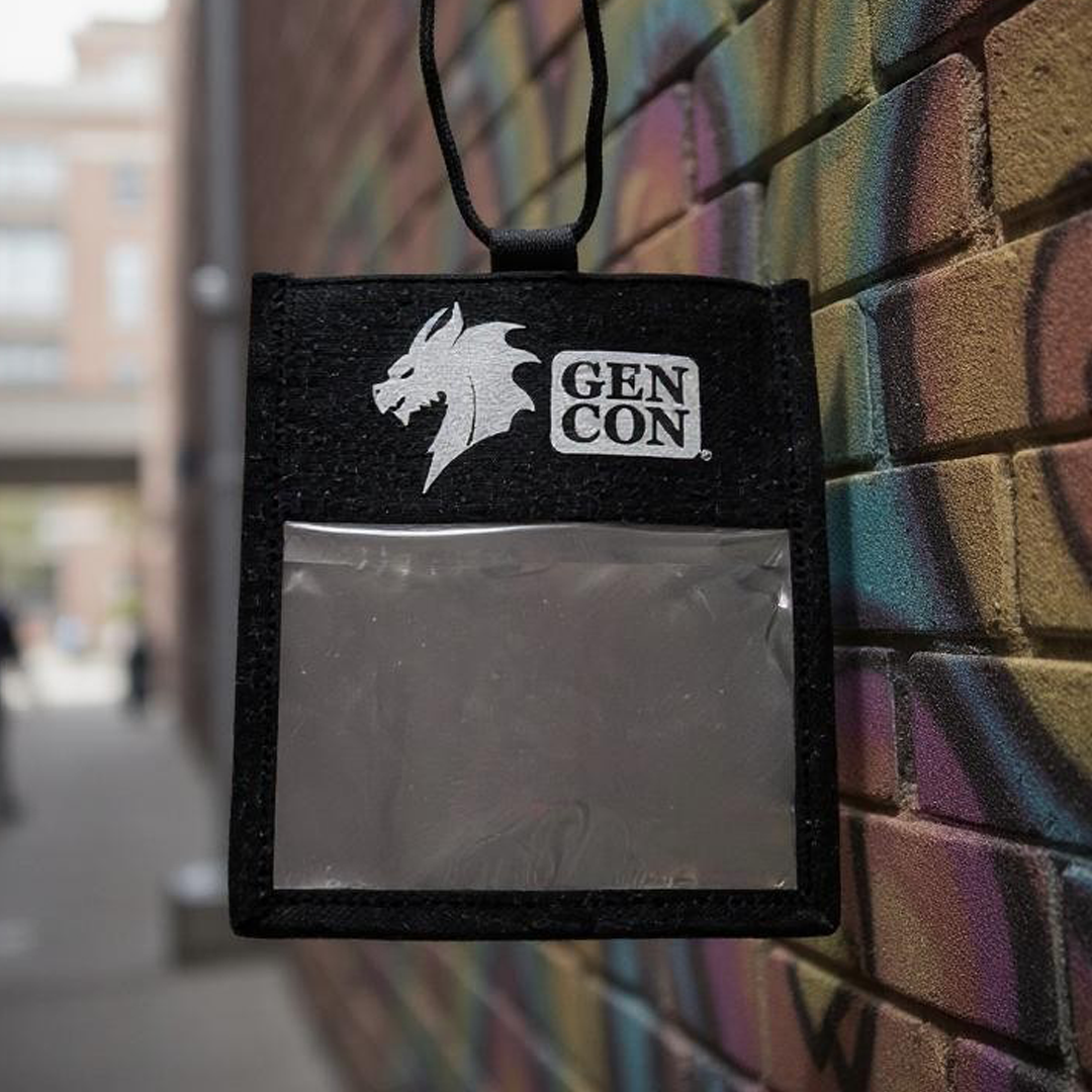 Gen Con Silver Dragon Badge Wallet | Rollacrit