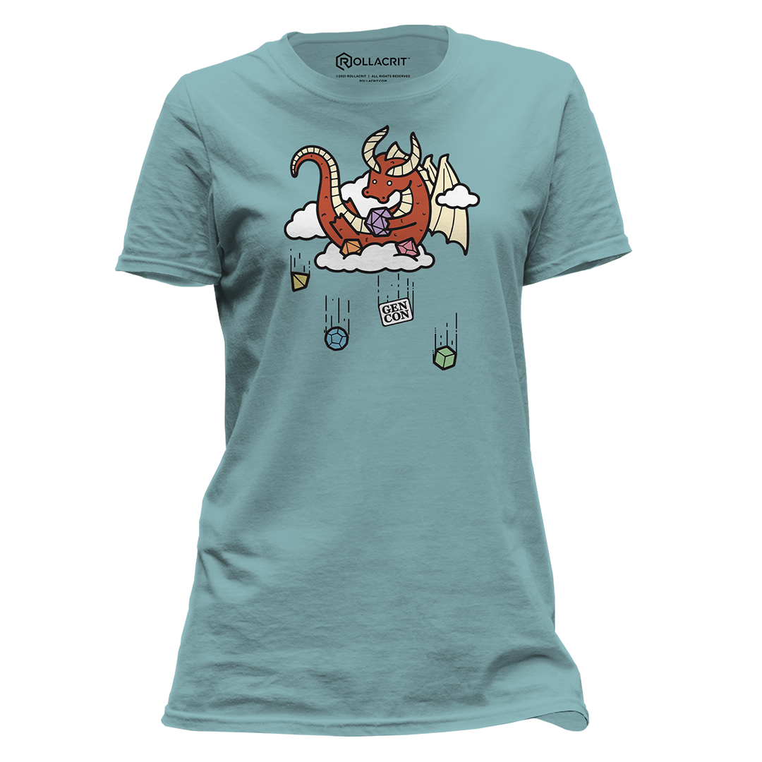 Gen Con Skyrolling Genevieve Femme T-Shirt | Rollacrit