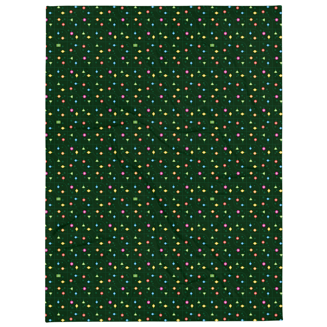 Gen Con String Light Dice Blanket | Rollacrit