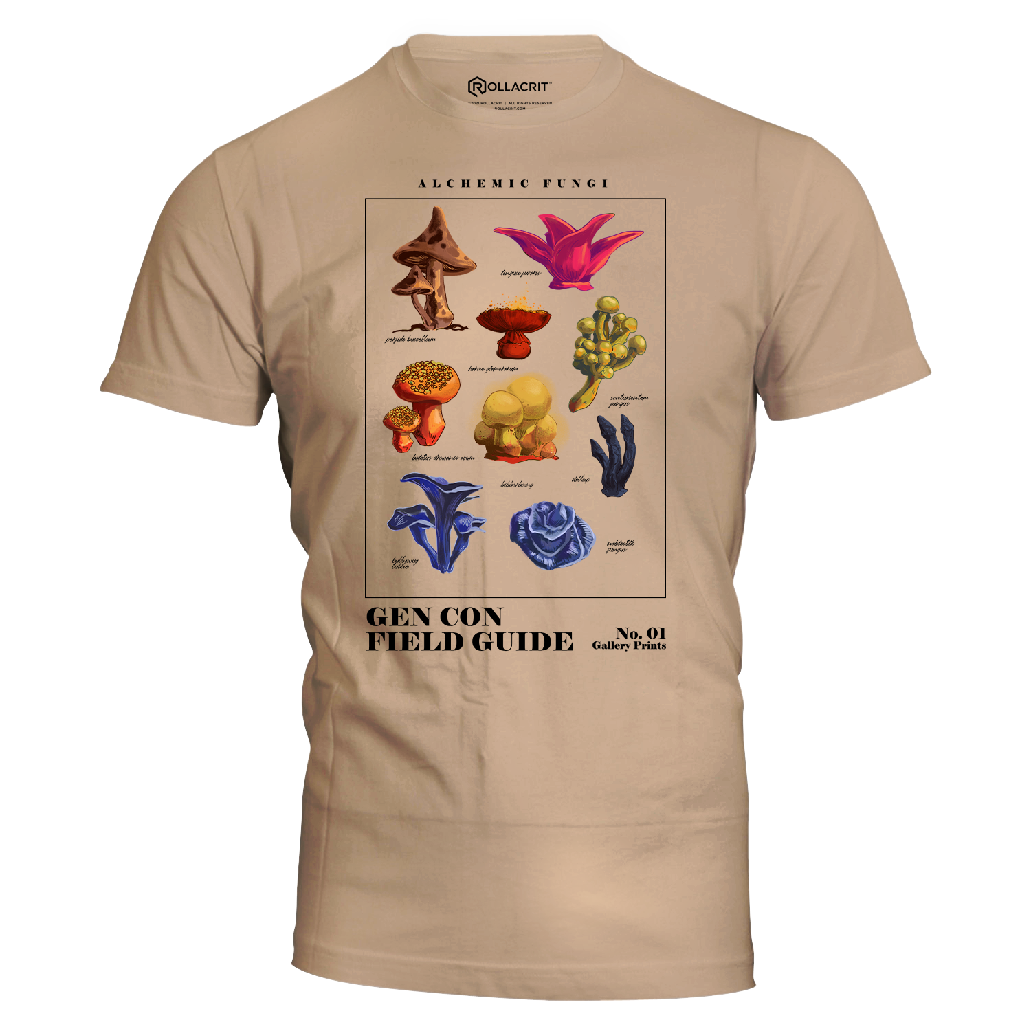 Gen Con Alchemic Fungi T-Shirt | Rollacrit