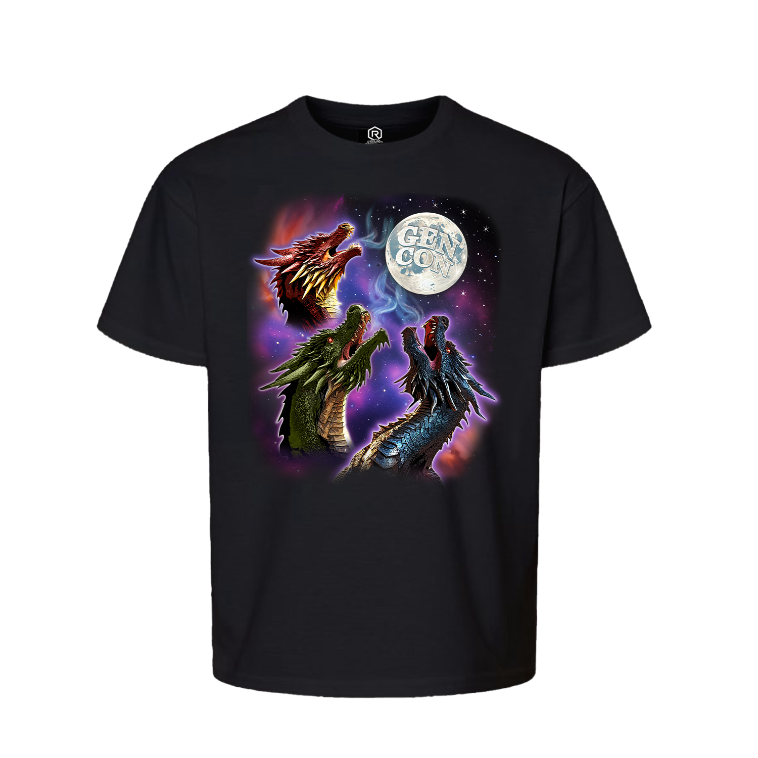 Gen Con Three Dragon Moon Youth T-Shirt | Rollacrit