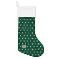 Gen Con Dice Snowflake Christmas Green Stocking | Rollacrit