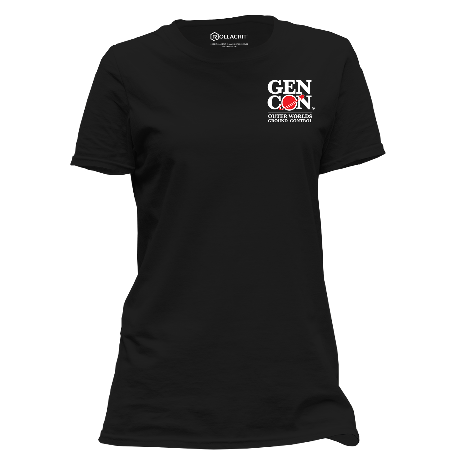 Gen Con Outer Worlds Ground Control Femme T-Shirt | Rollacrit